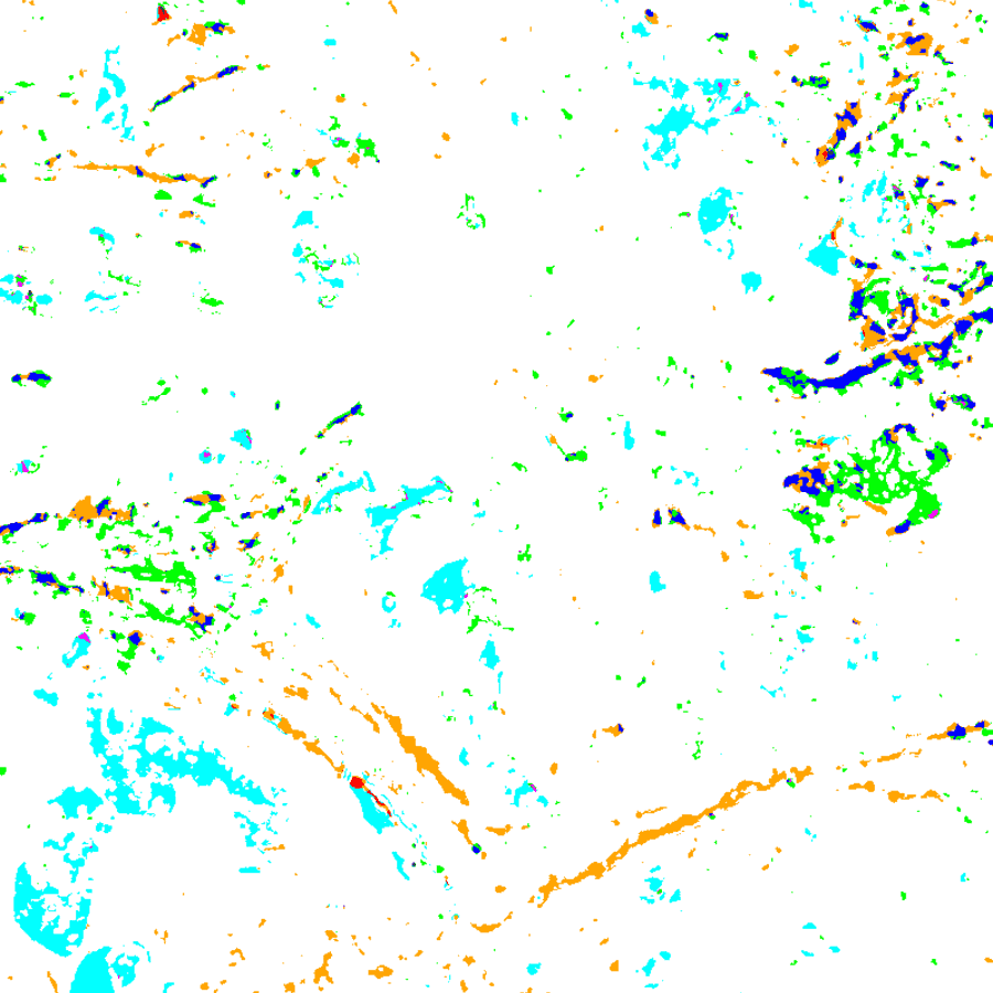 Abitibi prospectivity tile 14